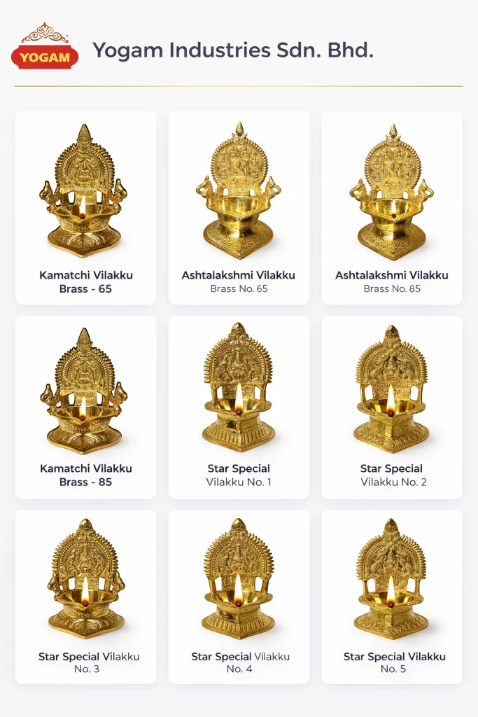 brass vilakku